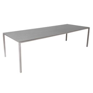 Cane-Line Pure Gartentisch 280x100cm Aluminium/Keramik