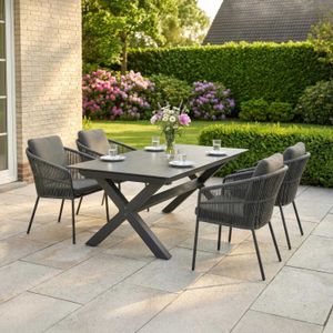 LC Garden Covo Gartenmöbel-Set M (4 Plätze) Tisch 200/260x100cm
