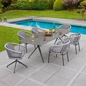 LC Garden Bari Gartenmöbel-Set L 6 (Plätze) Tisch 240x100cm