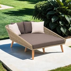 OUTLIV. Avarua Daybed Akazie/Kunstfaser