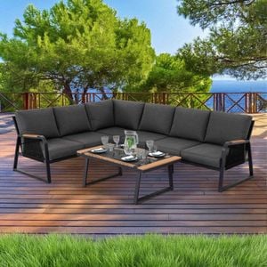 OUTLIV. Siena Ecklounge Aluminium/Rope/Kunstfaser