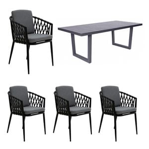 LC Garden Cairns Gartenmöbel-Set M (4 Plätze) Tisch 200x100cm
