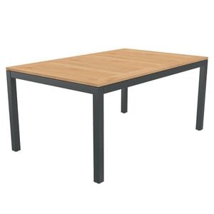 OUTLIV. Alpha Ausziehtisch 150/210x90cm Aluminium/Teak