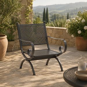 MBM Romeo Loungesessel Schmiedeeisen
