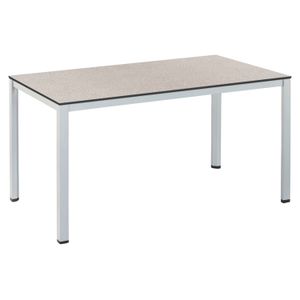 Kettler Cubic Gartentisch 140x70cm Aluminium/HPL