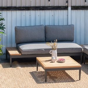 LifestyleGarden Topaz Gartenloungesofa Aluminium/Olefin