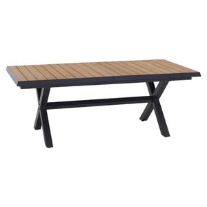 Siena Garden Sincro Ausziehtisch Aluminium/Teak