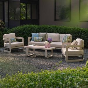 Hartman Milano Loungeset inkl. Loungetisch Aluminium/Olefin