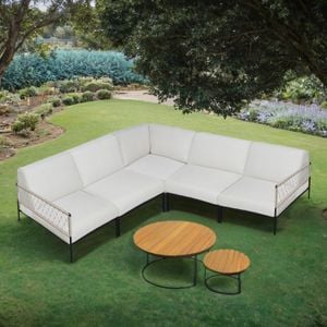OUTLIV. Blair Ecklounge Stahl/Rope/Olefin