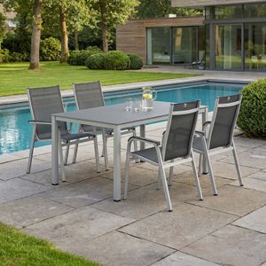 Kettler Basic Plus Gartenmöbel-Set M (4 Plätze) Tisch 160x95cm