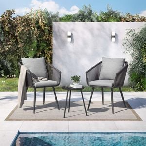 OUTLIV. Alex Gartenmöbel-Set S (2 Plätze) Tisch Ø45cm