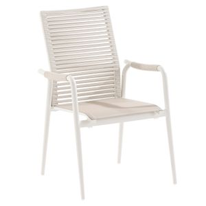 Niehoff Silla Stapelsessel Aluminium/Textilene/Rope