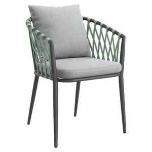 LC Garden Sunrepo Stapelsessel Aluminium mit Sitz- und Rückenkissen