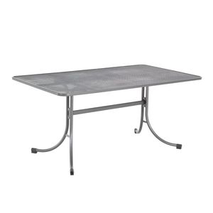 MWH Universal Gartentisch 160x90 cm Streckmetall