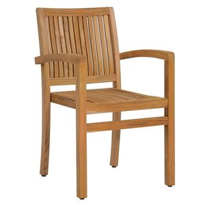 Zebra Bueno Stapelsessel Teak