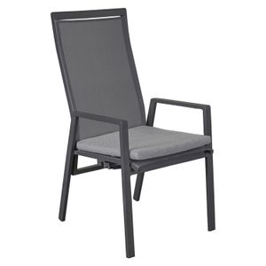 LC Garden Sunfort Gartensessel verstellbar Aluminium/Textilene