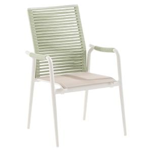 Niehoff Silla Stapelsessel Aluminium/Textilene/Rope