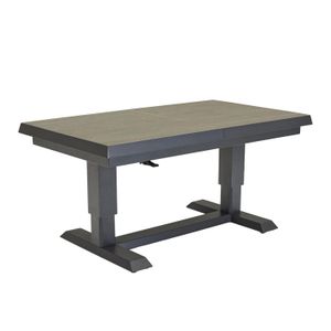 LC Garden Vivera-Stone Ausziehtisch 140/180x80cm Aluminium/Sinterstone
