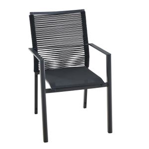 Siena Garden Bologna Stapelsessel Aluminium/Rope/Ranotex