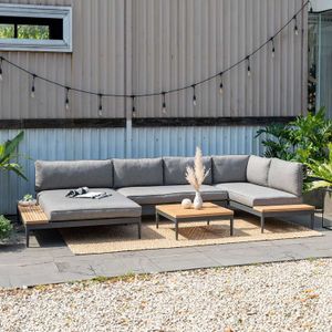 LifestyleGarden Topaz Ecklounge inkl. Loungetisch Aluminium/Olefin