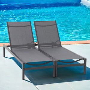 Siena Garden Rimini Doppelliege Aluminium/Ranotex