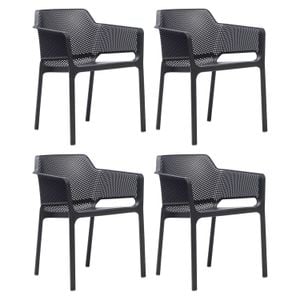 Nardi Net Stapelsessel-Set Kunststoff