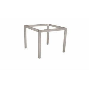 Stern Gartentisch-Gestell 90x90cm Edelstahl Vierkantrohr