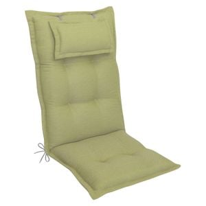 KETTtex Capri Gartenstuhlauflage Hochlehner 50x123cm Kunstfaser