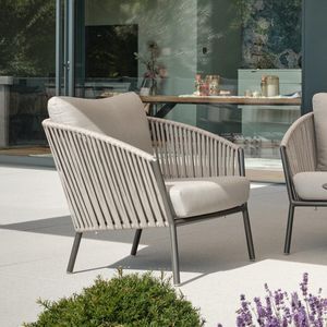 Stern Cliff Loungesessel Aluminium/Rope/Polyacryl