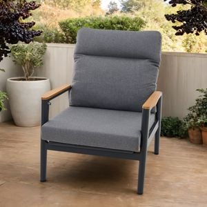 Siena Garden Cortina Loungesessel verstellbar Aluminium/Rope/Kunstfaser