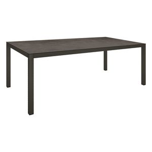 Stern Gartentisch 200x100 cm Aluminium/Silverstar