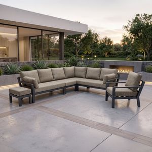 LC Garden Avena Dininglounge Aluminium/Polyester