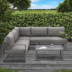 OUTLIV. Florenz Ecklounge Aluminium/Olefin