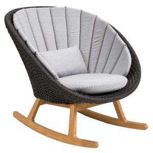 Cane-Line Peacock Schaukelstuhl Teak/Rope