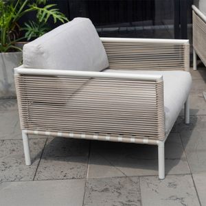 LifestyleGarden Horizon Loungesessel Aluminium/Rope/Olefin