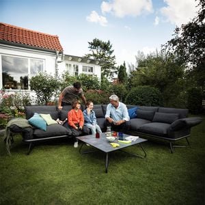 Kettler Gentle Ecklounge Aluminium/Sunbrella