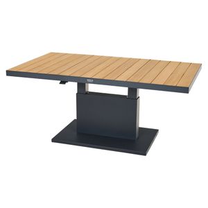 Siena Garden Talina Lifttisch Aluminium/Teak