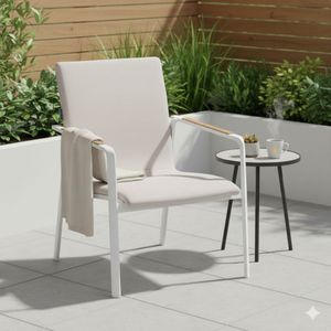 Kettler Diamond Loungesessel Aluminium/Sunbrella