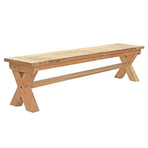 OUTLIV. Dublin Gartenbank Teak Recycelt