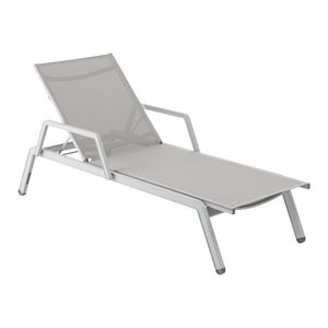 Kettler Latitude Gartenliege verstellbar Aluminium/Outdoorgewebe