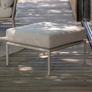 Stern Romy Loungehocker Aluminium/Outdoorstoff