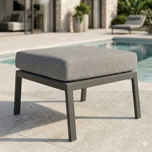 OUTLIV. Perth Loungehocker Aluminium/Polyester