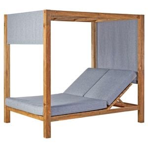 OUTLIV. Coracao Daybed verstellbar Teak Recycelt/Olefin
