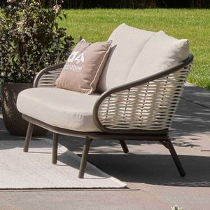 Apple Bee Pine Key Gartenloungesofa Aluminium/Polyrattan/Bee Wett