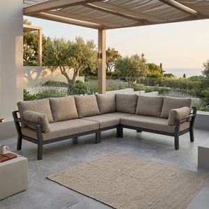 LC Garden Avena Dininglounge Aluminium/Kunstfaser