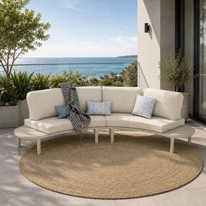 OUTLIV. Fano Gartenloungesofa Aluminium/Rope/Spun Polyester