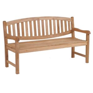 Zebra Yachtclub Gartenbank 130cm Teak