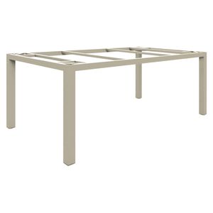 Zebra Alus Gartentisch-Gestell Aluminium