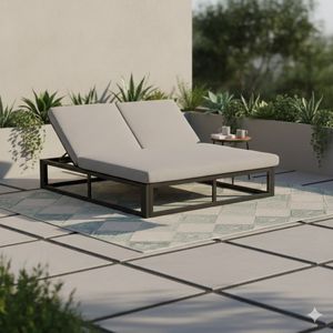 OUTLIV. Anzio Daybed verstellbar Aluminium/Polyester