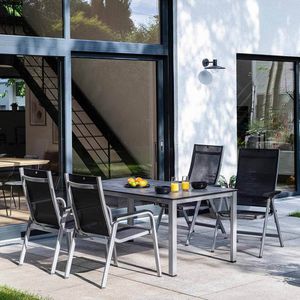 Kettler Basic+ Premium Gartenmöbel-Set M (4 Plätze) Tisch 160x95cm